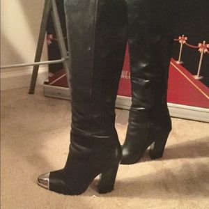 Tall Leather Boots